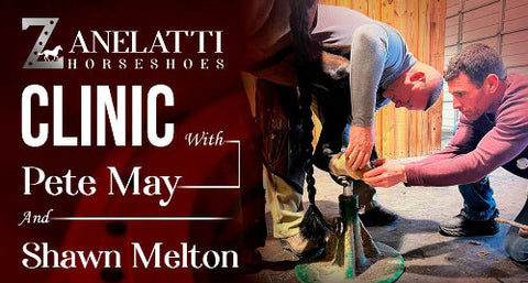 Zanelatti Horseshoes Clinic with Pete May and Shawn Melton